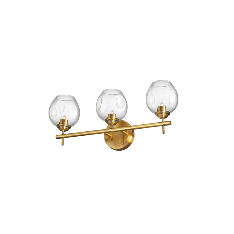 Andi 3 - Light Dimmable Vanity Light, Vintage Bronze, Clear