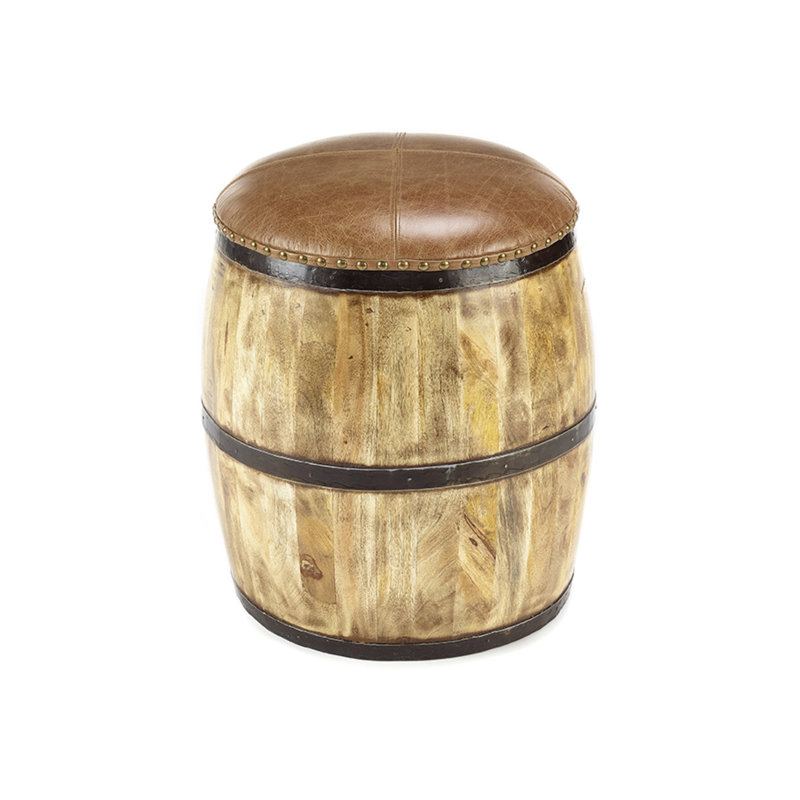 Serlin Wood Accent Stool