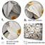Minimalisme, jonquilles blanches III - ensemble de jonquilles sur toile-107755193-107755191