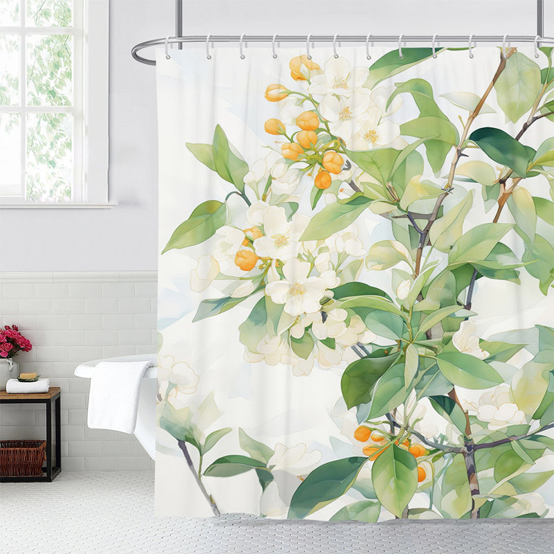 Rideau de douche en polyester