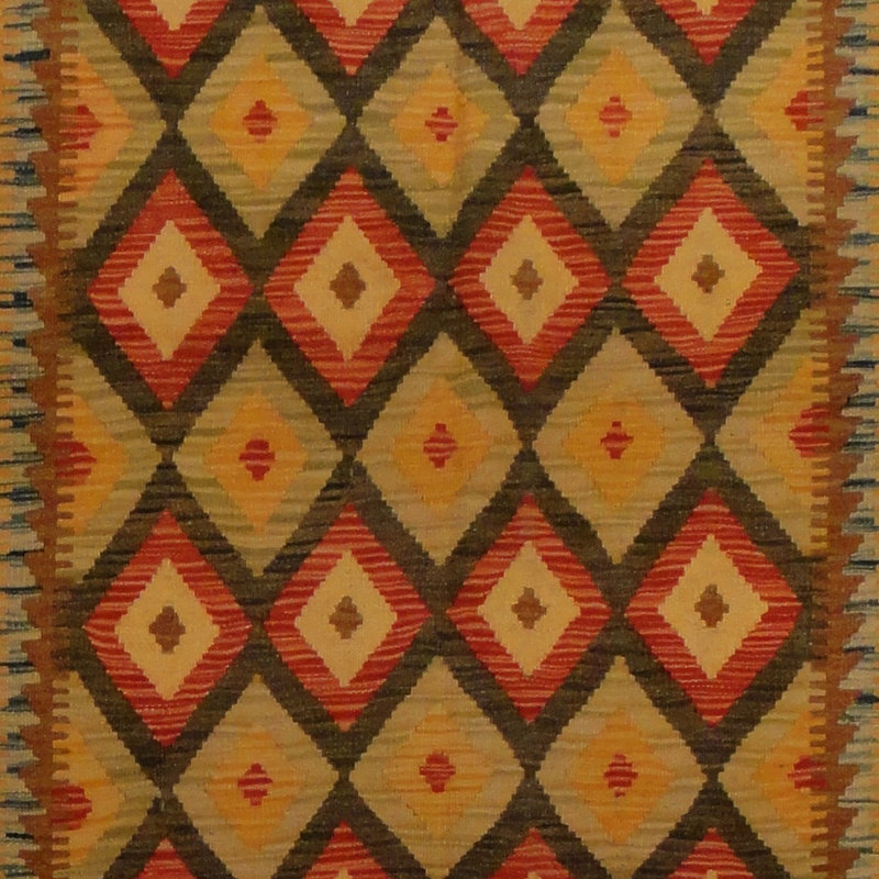Tapis rouille tissé à la main Azpeitia