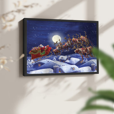 Rooftop Ride -Framed Print - Restickable
