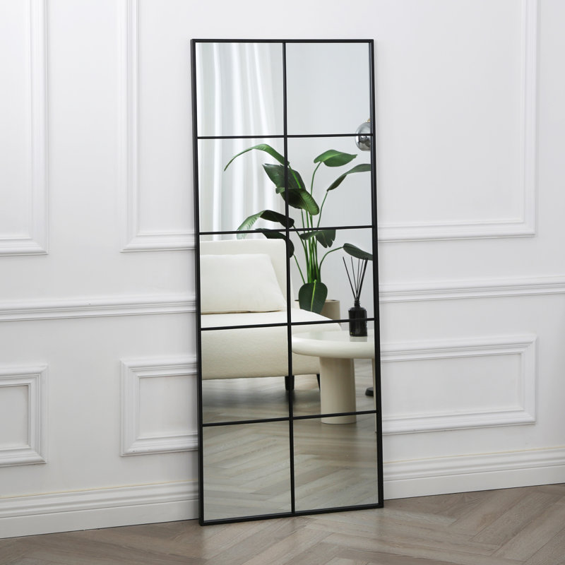 Naquasia Metal Rectangle Wall Mirror