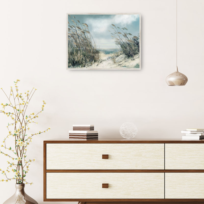 «Dune Grasses Soft» par Studio Arts, reproduction d'art sur toile, L 41 po x H 31 po
