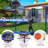 Topbuy Round Backyard Trampoline with Safety Enclosure