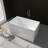 47‘’ Freestanding Soaking Acrylic Bathtub