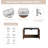 Kendriel 29.55'' Single Bathroom Vanity with Resin Top