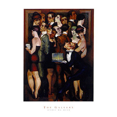 " The Gallery " by Juarez Machado Painting Print