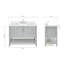 Magnolia Bath Vanity Rectangular Basin S049SWQ-1173233277-1177998964