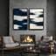 Art mural rétro encadré Fine Art Antique Classic pour chambre à coucher - 16 po x 24 po-1433067040-1433067046