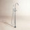 Loeb Freestanding Tub Filler with Diverter