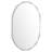Traditional Frameless Diamond Vanity Wall Mirror-73561809