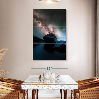 Oberle Milky Way Over Bonsai Rock