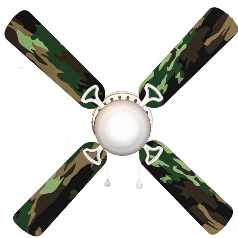 Ventilateur de plafond 4 pales 42 "
