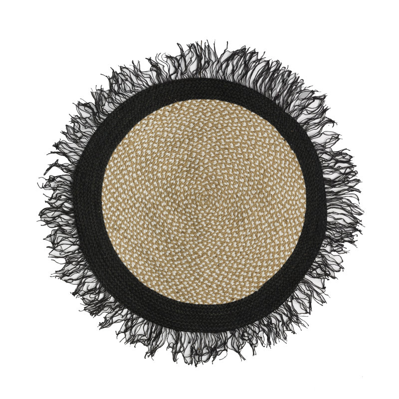 Coeta Geometric Indoor Rug, Round 4'