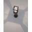 Dark Grey Metal Bollard Light