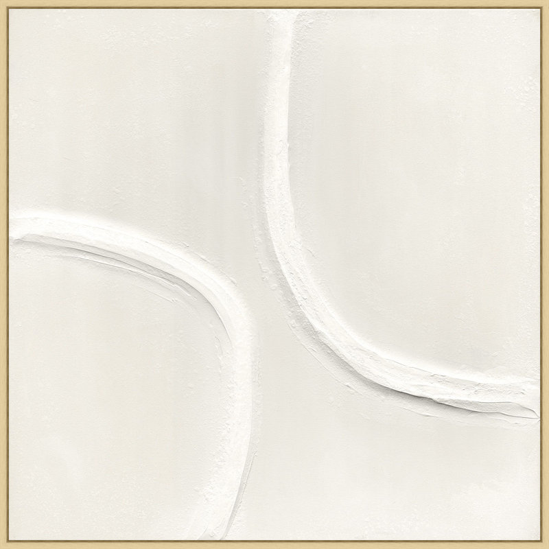 «Mute Curves 1», reproduction encadrée sur toile