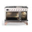 Majestic II 47.83" 5.02 Cu.Ft. Freestanding Dual Fuel with Griddle and Convection Oven-64707734-64707751