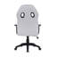 Fauteuil de jeu Zenith, blanc / noir