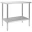 Birdena Metal Prep Table