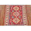 Tapis oriental fait à la main rouge Kazak 6