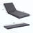 LOUNGE CHAISE SET, ACACIA WOOD WITH WATER-RESISTANT LOUNGE CUSHIONS (4 INCH THICK) - MATCHING VERSION AVAILABLE