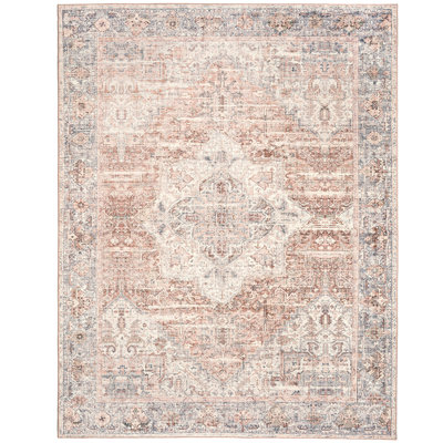 Samiur Lyle Vintage Machine Washable Area Rugs