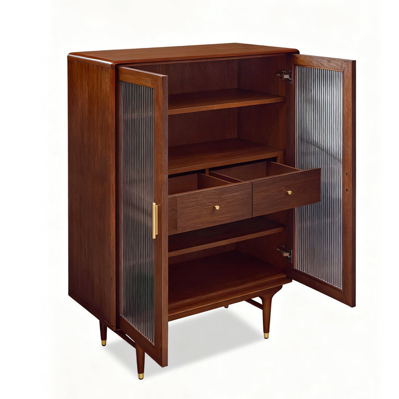 Image color Solid wood Display Cases