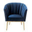 Fauteuil en velours l 31 po Lyli-1597956574