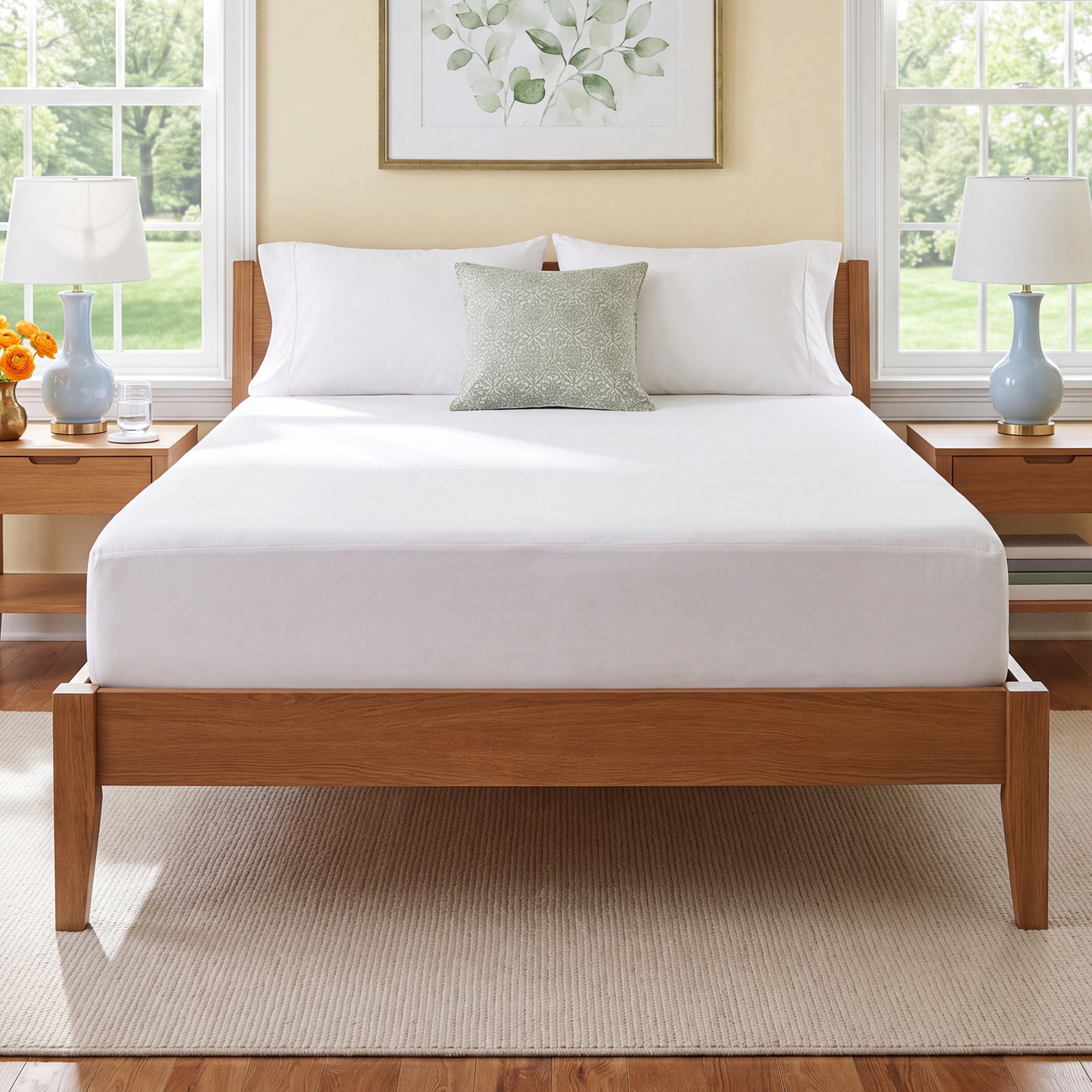 Hypoallergenic Waterproof Mattress Protector, California King
