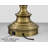 Vigore -  28" Satin Brass Touch Switch Table Lamp with USB Ports
