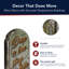 Plaque murale rétro American Therm Decor