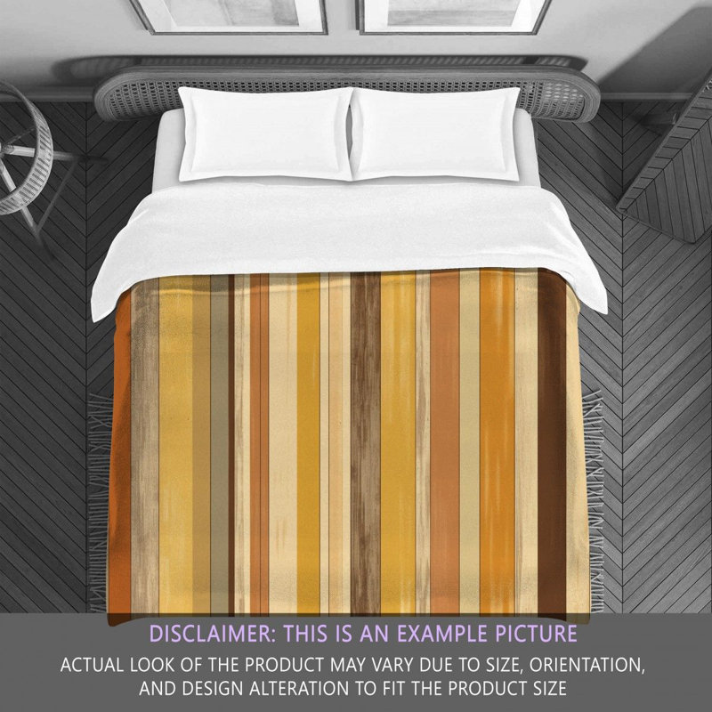 Vertical Stripe Bedding, Queen Comforter