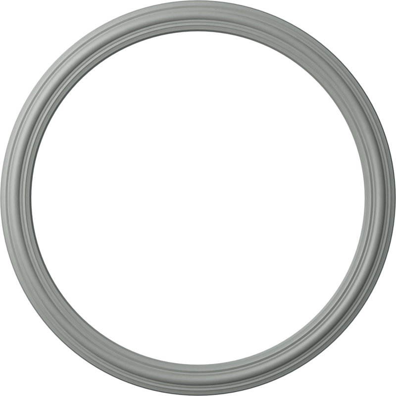 Ensemble d'anneaux de plafond traditionnel, H 41,75 po x l 41,75 po, Paquet de 4 (forme un cercle complet)