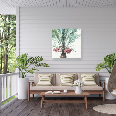 Toile d'extérieur Lisa Mix «Mixed Greens V»