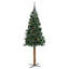 Slim Christmas Tree PVC and Solid Pine wood-306120855-306120853