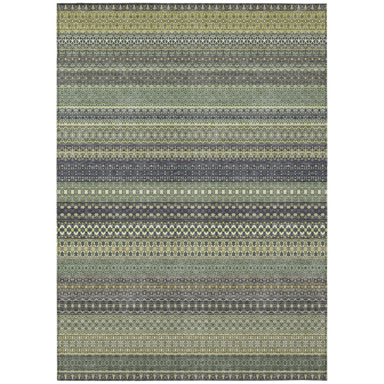 Lovell Washable Striped Indoor / Outdoor Rug
