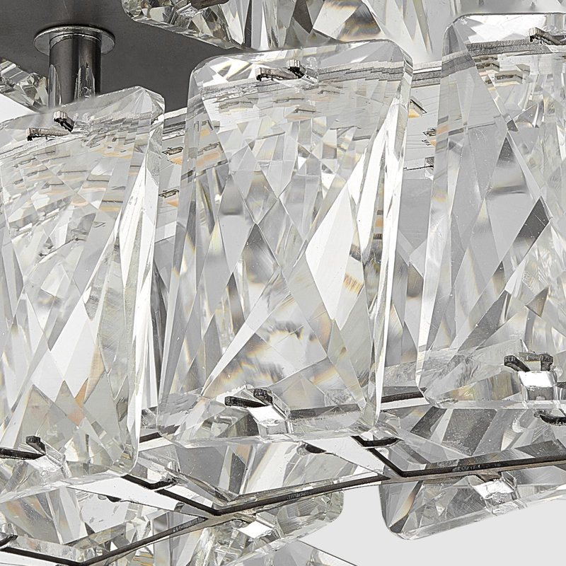 Crystal LED Flush Mount