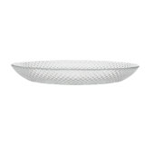 Cristal Glass Appetizer Plates, Clear