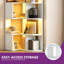 64cm W Geometric Bookcase-1869470771