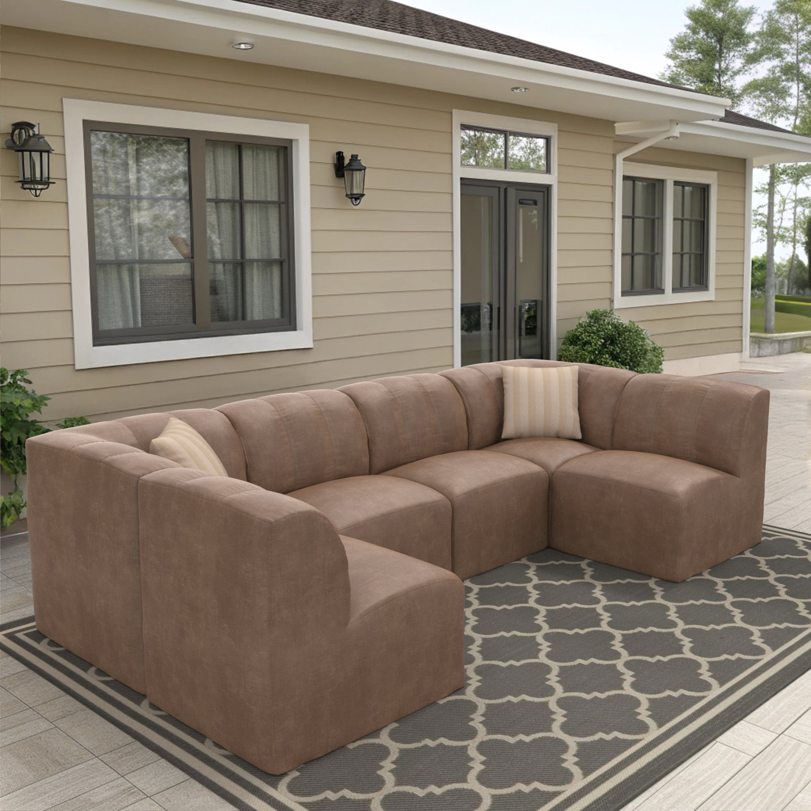 Praia 124" Patio Sectional