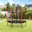 4' Hexagon Kid Trampoline with Safety Enclosure-70885432