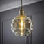 Deaudre 19cm H Glass Round Pendant Shade ( Slip-On ) in Beige