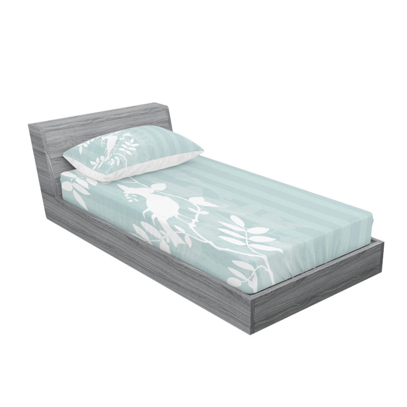 Microfiber Sheet Set, Twin XL Sheet Set with Fitted Sheet