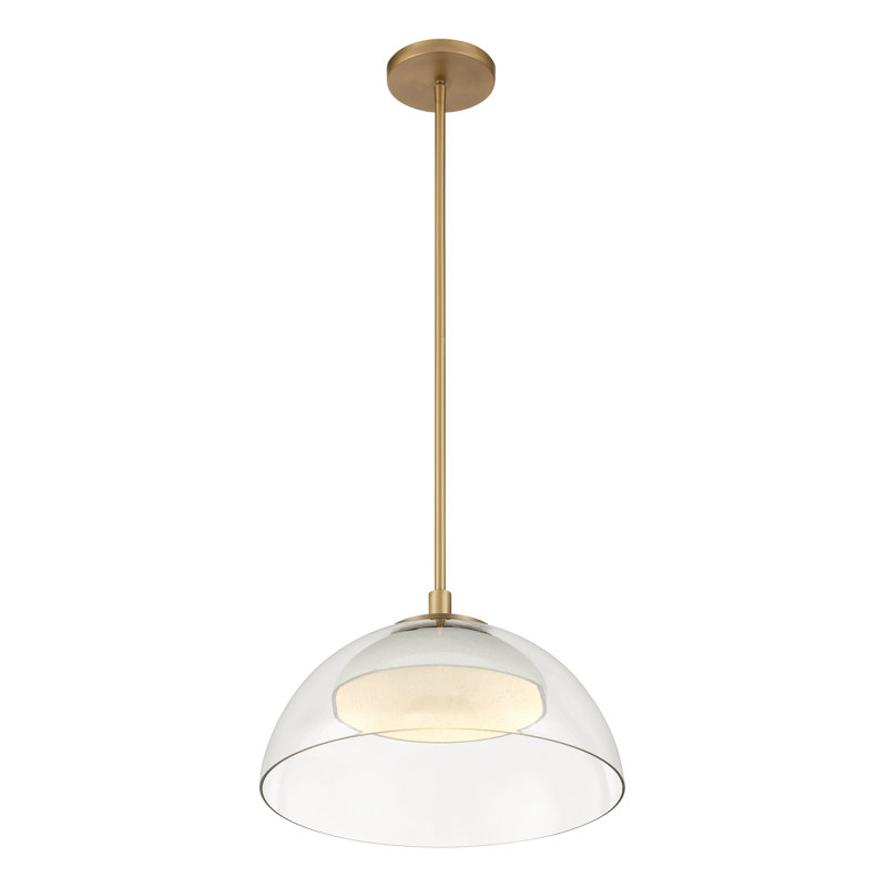 Luminaire suspendu / semi-encastré 15 po Halwynd