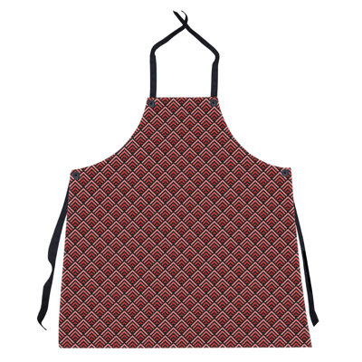 Tablier de motif géométrique classique