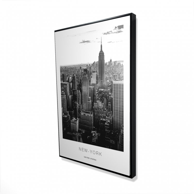 «New York City At Sunset», reproduction sur toile