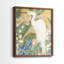 Floral Egret I-Premium, reproduction encadrée prête à accrocher - aucun clou requis - aucun clou requis-1636789461-1636789463
