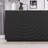Modern Accent Storage Sideboard With Artistic 3 D Texture-1876091373