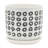 S/2 5/6" Aztec Planter W/ Saucer